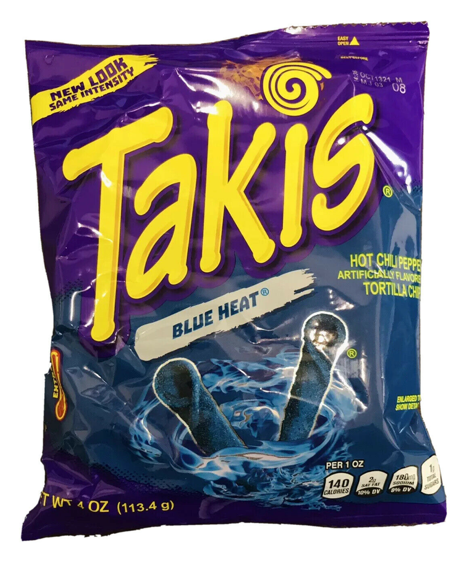 ■訳あり2■スナック菓子 Takis Blue Heat 280g×10袋 Takis Blue Heat Tortilla Chips 280g: Buy Online at Best