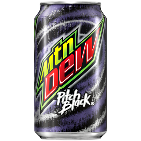 Mountain Dew Pitch Black Limited Edition 355ml Can