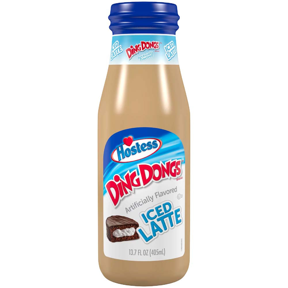 Hostess Iced Latte Ding Dongs 405ml Bottle