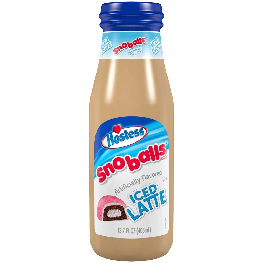 Hostess Iced Latte Snowballs 405ml Bottle