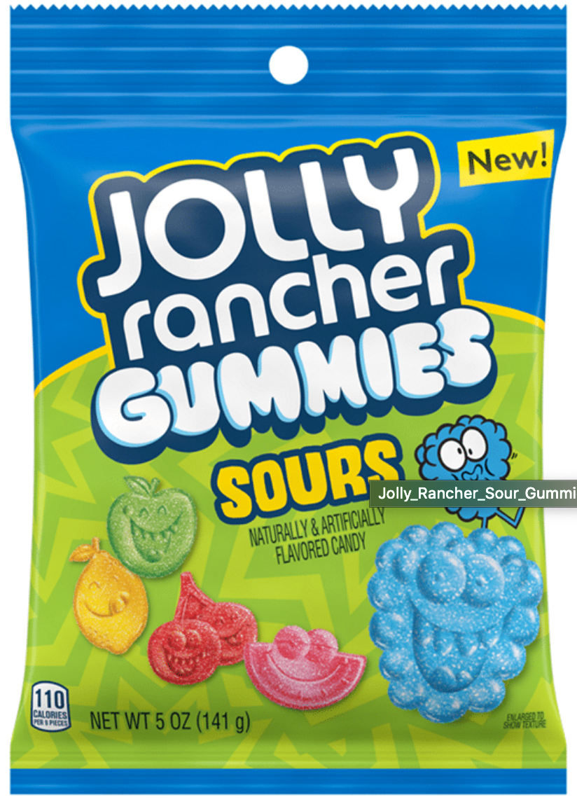 Jolly rancher gummies sour