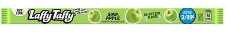 Laffy Taffy Sour Apple Rope