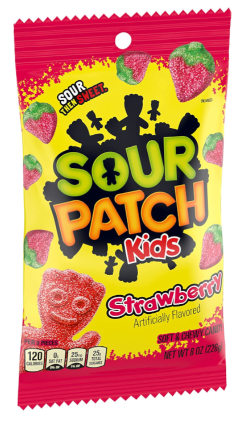 Sour Patch Strawberry Kids