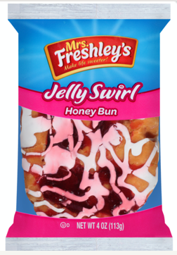Mrs.Freshley's Jelly Swirl Honey Bun
