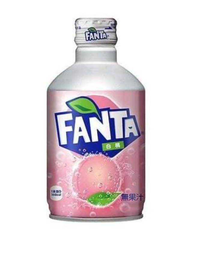 Fanta White Peach Bottle