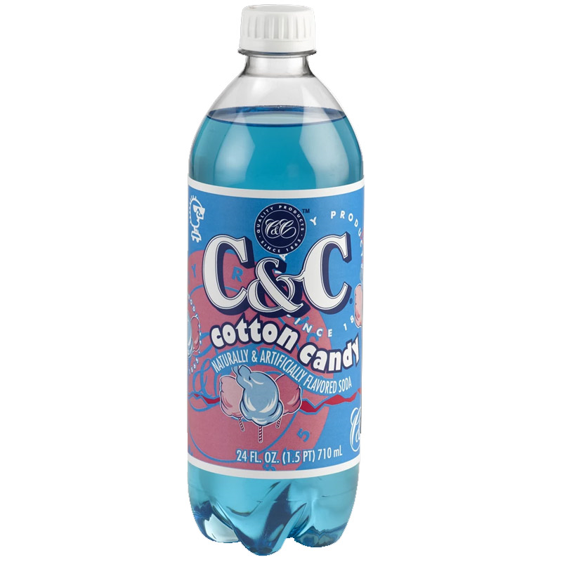 C&C Cotton Candy 710ml Bottle