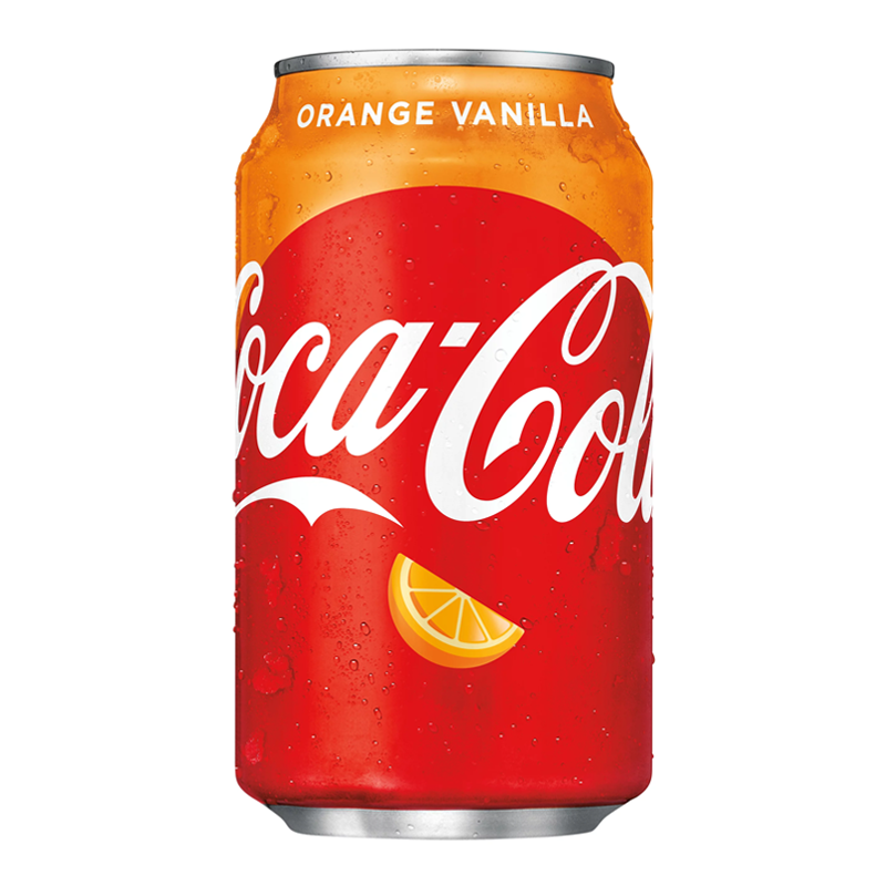 Coca Cola Orange Vanilla 355ml Can