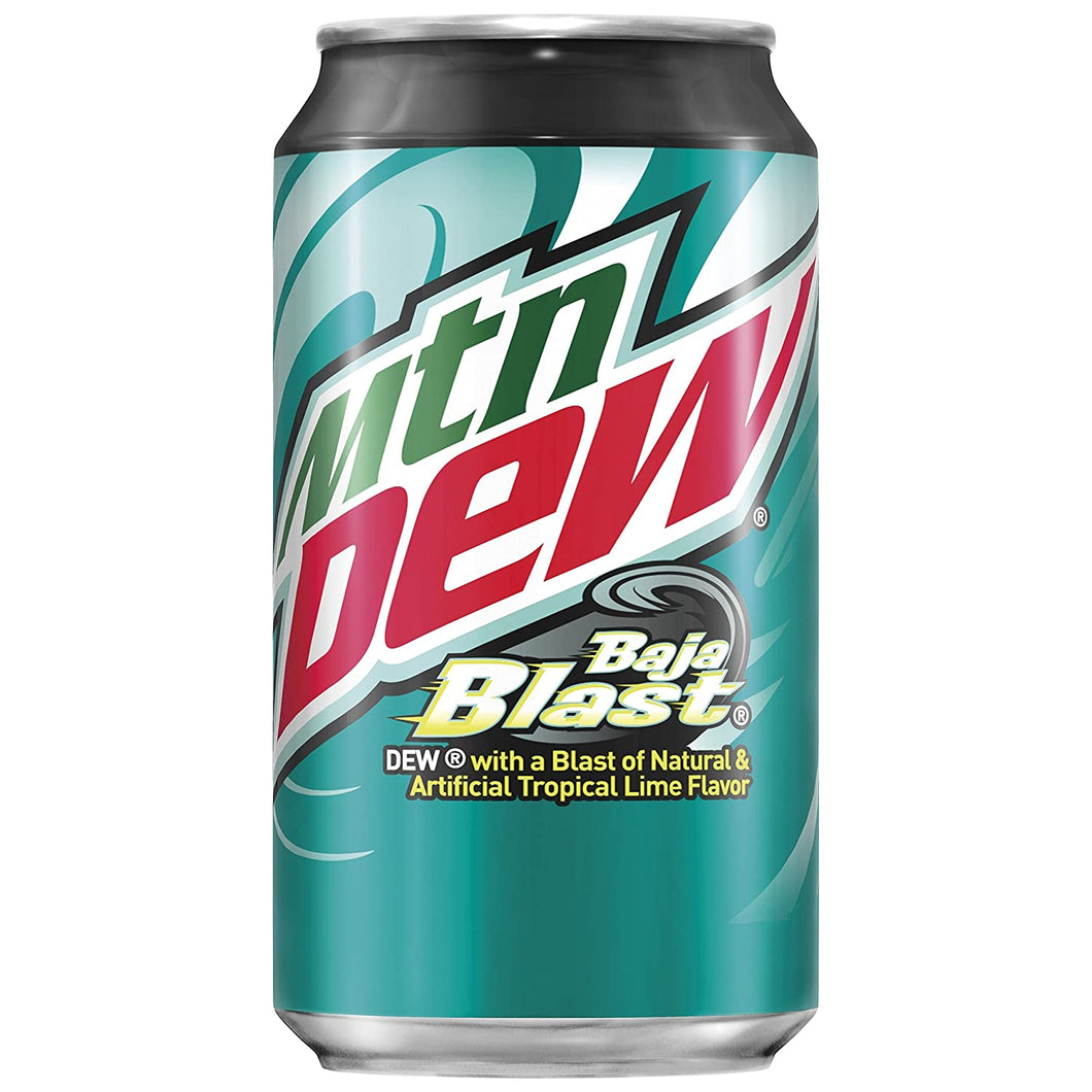 Mountain Dew Baja Blast 355ml Can