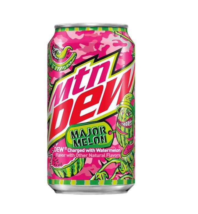 Mountain Dew Major Melon 355ml Can