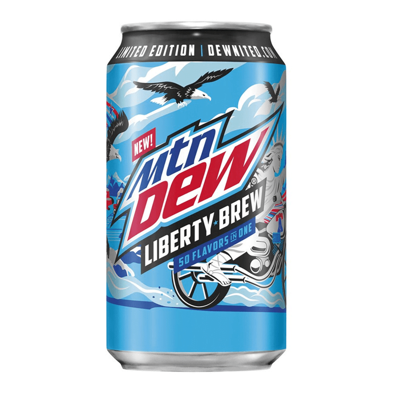 Mountain Dew Liberty Brew Limited Edition 355ml Can