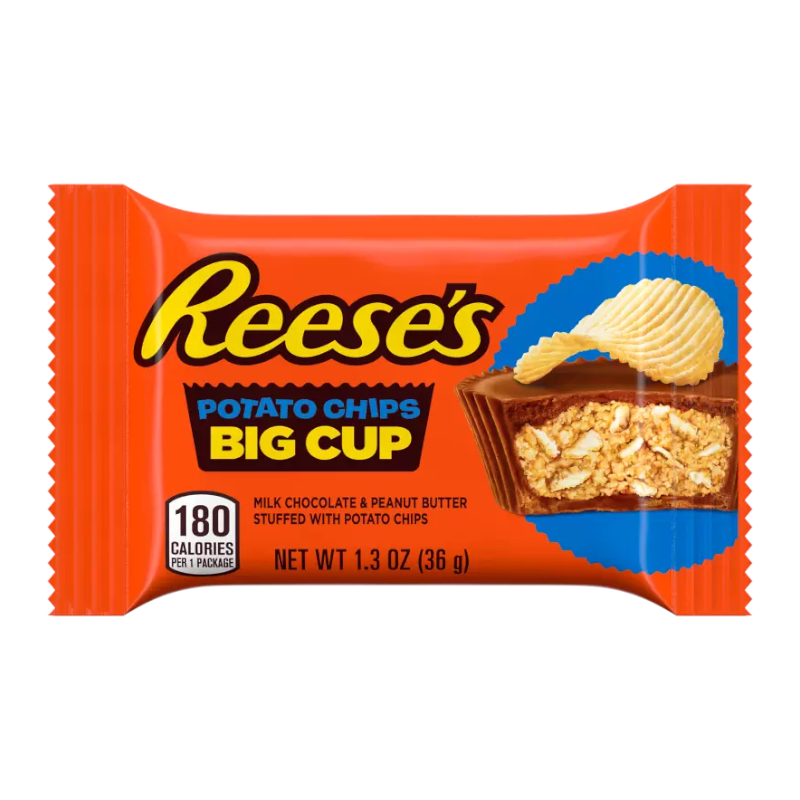 Reese's Big Cup with Potato Chips